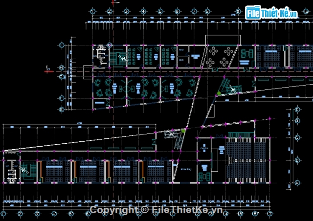 Đồ án Kiến trúc,trường đại học kiến trúc,File cad